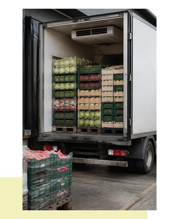 Перевозка плодоовощной продукции оптом напрямую в Новомосковск